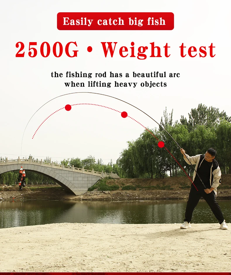 Ultralight High CarbonTelescopic Fishing Rods Carbon Fiber Freshwater Fishing Rod Carp Feeder 3m4m5m6m7m8m Fishing Pole