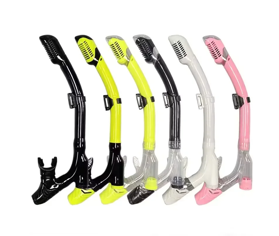 QYQDiving Snorkeling Full Dry Snorkel Professional Swimming Snorkel Adult Children Underwater Snorkeling Underwater Equipment