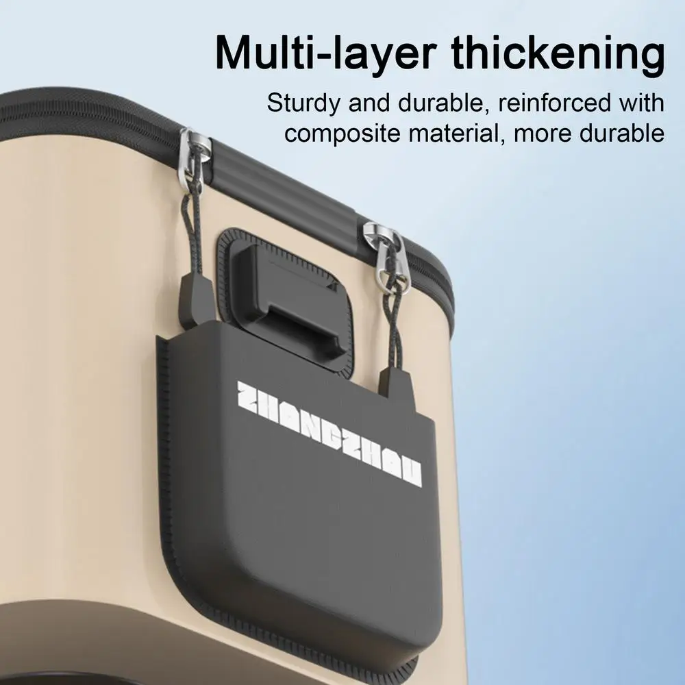 Foldable Live Fish Bucket Fishing Bucket Outdoor Multifunctional EVA Fishing Bag Live Fish Bait Bucket Wild Fishing Bucket