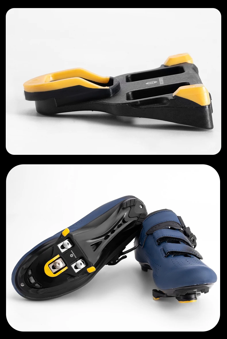 ROCKBROS Road Bike Pedal Cleat for SPD-SL SH11 SH10 SH12 Lock Pedal Shoes Cleats Bike Pedal Anti-Slip Road Bike Parts
