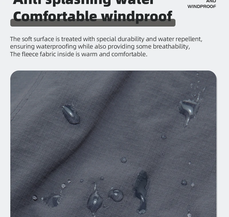 YKYWBIKE Men's Cycling Jacket 10-20°C Waterproof Windproof Bicycle Windbreaker Warmth Fleece Road Bike Jacket Cycling Clothing