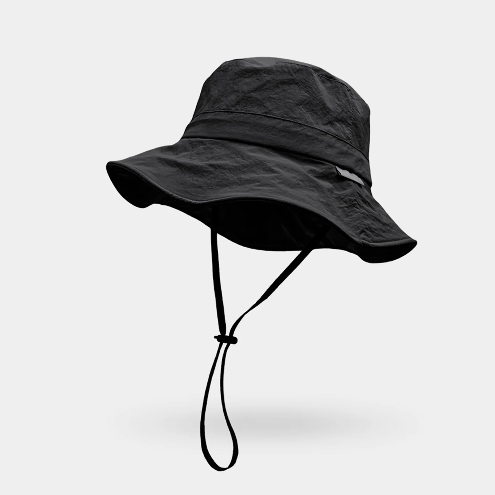 Solid Color Sun Hats for Men Outdoor Fishing Cap Wide Brim Anti-UV Protection Women Bucket Hat Summer Hiking Fisherman Caps