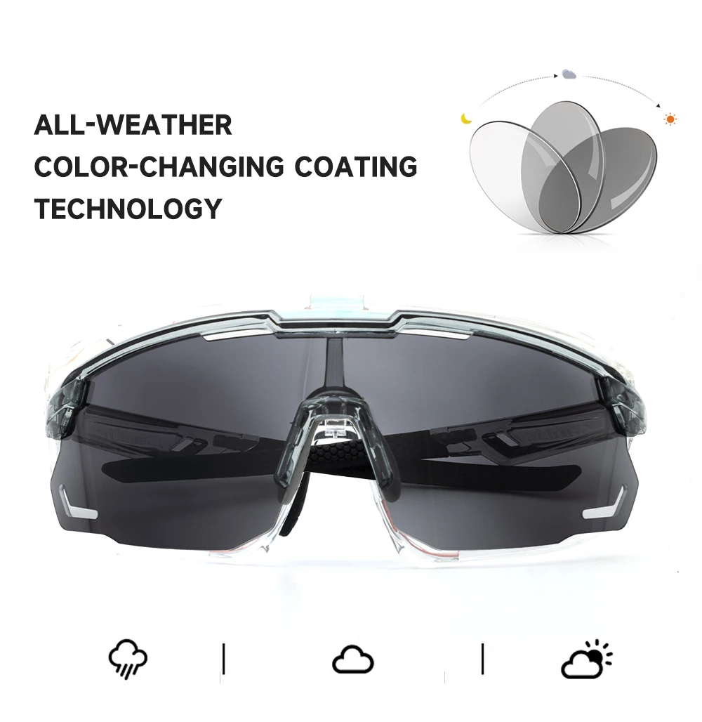 Santic Cycling Glasses Outdoor Sports Sunglasses Men Women Eyewear Sport Polarized Glasses Road Cycling UV400 Protection Glasses