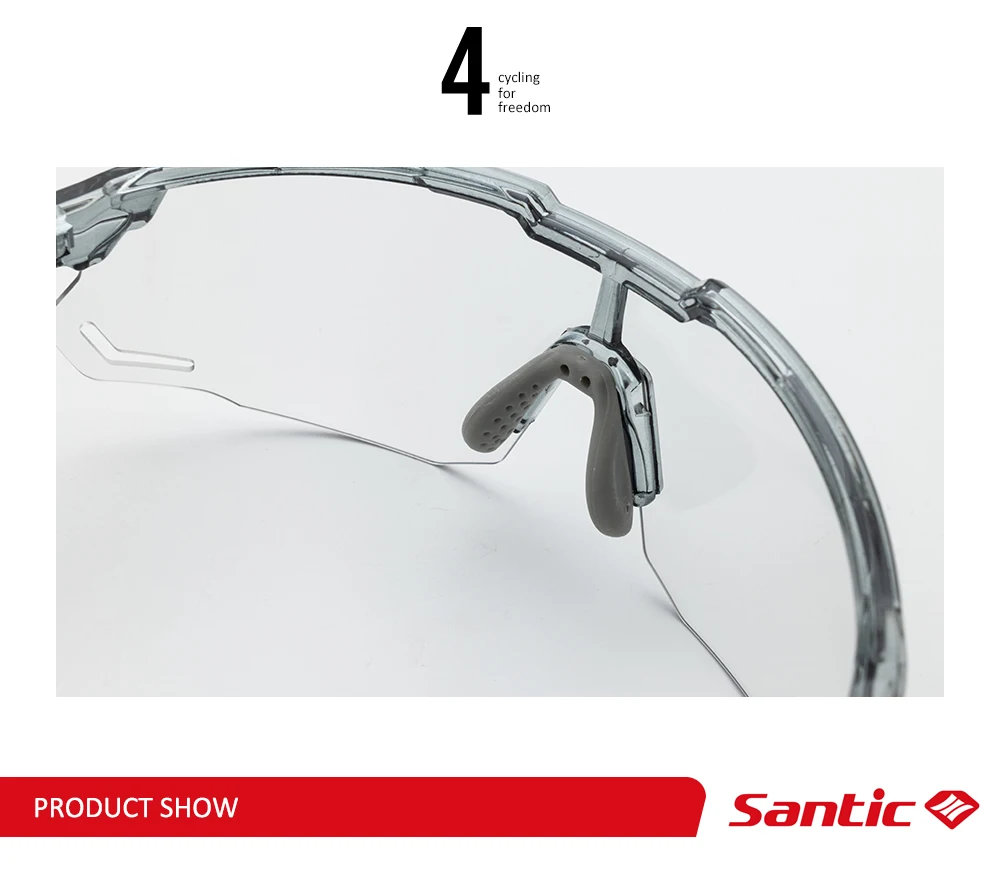 Santic Cycling Glasses Outdoor Sports Sunglasses Men Women Eyewear Sport Polarized Glasses Road Cycling UV400 Protection Glasses