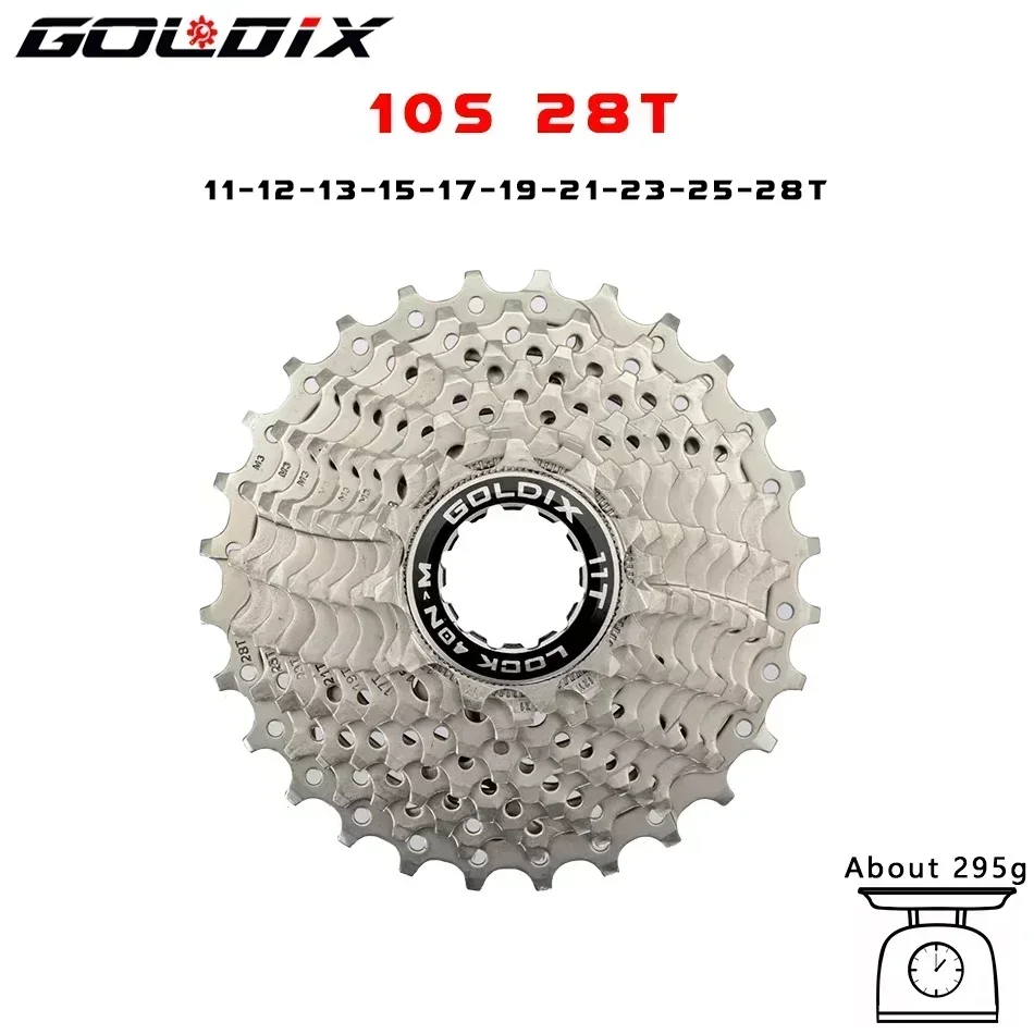 GOLDIX Road Bike 8 9 10 11 12Speed 11-25T/28T/32T/34T/36T Bicycle Cassette Freewheel for SHIMAN* HG Bicycle Accessories