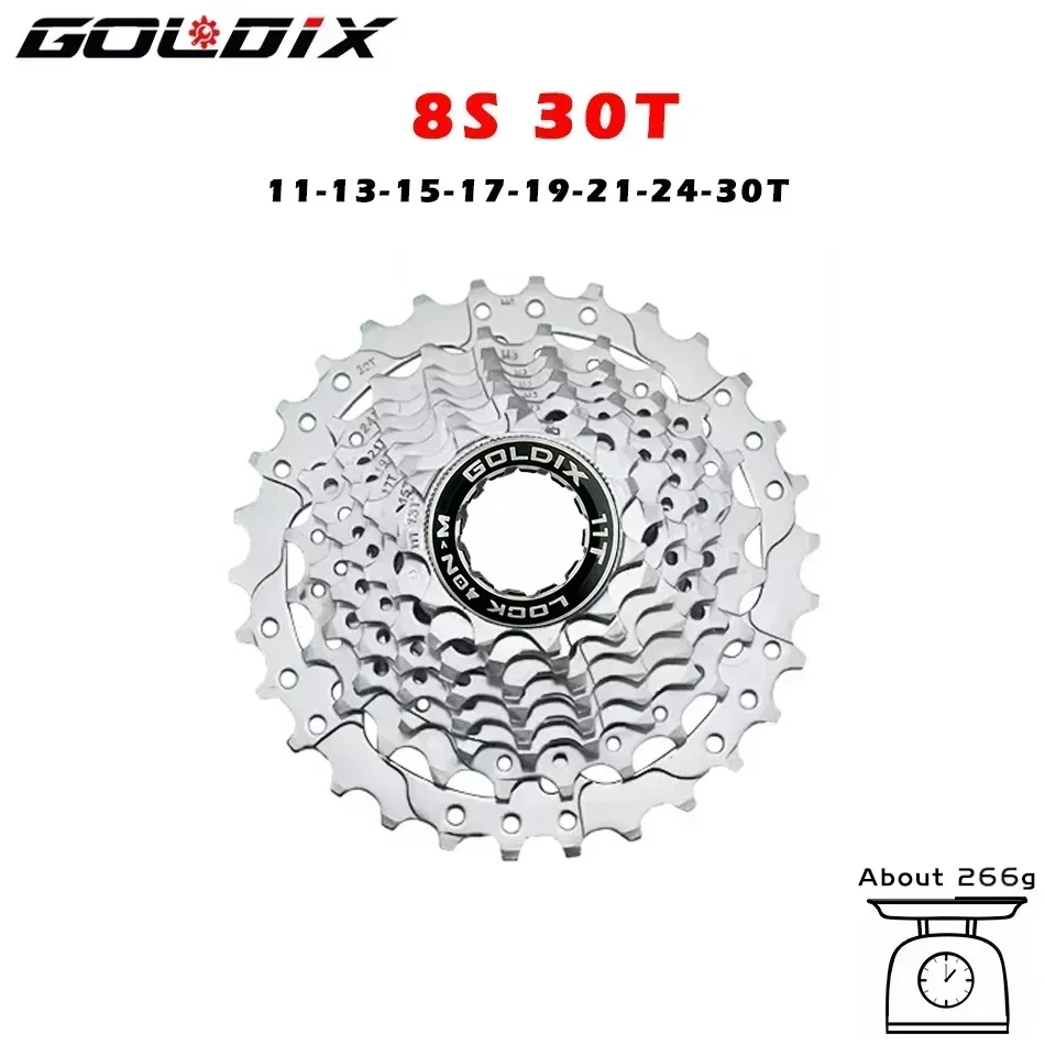 GOLDIX Road Bike 8 9 10 11 12Speed 11-25T/28T/32T/34T/36T Bicycle Cassette Freewheel for SHIMAN* HG Bicycle Accessories