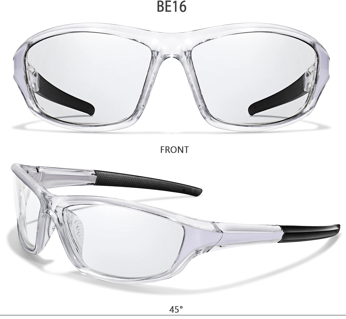 New Style Photochromic Cycling Eyewear Men Women MTB Bike Running Fishing Glasses Comfortable Brand Bicycle Goggles UV400