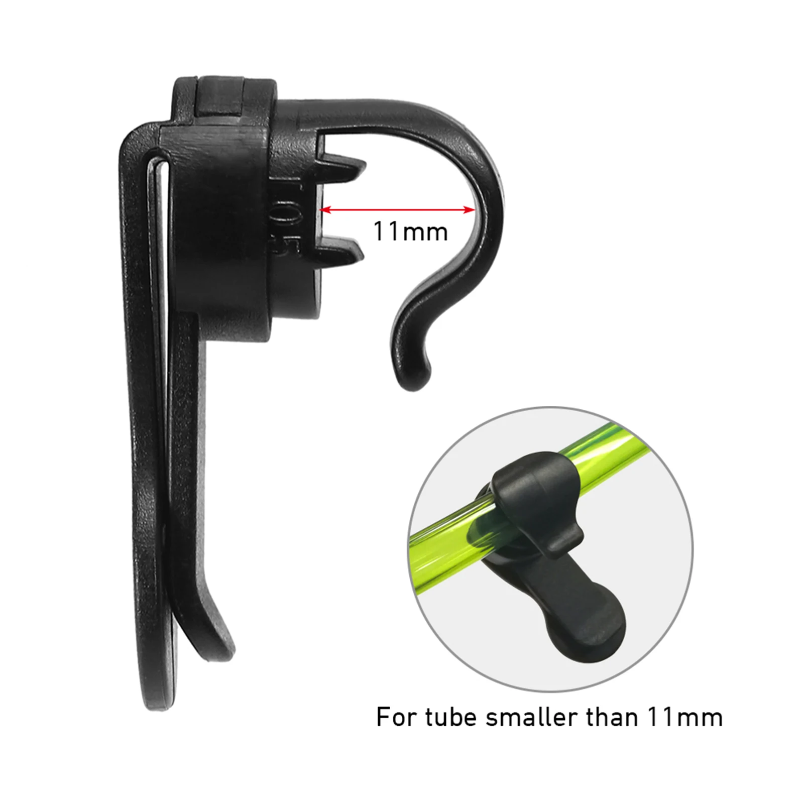 Water Bladder Tube Clip  Magnetic Tube Clip Water Bladder Hose Clip Removable Hydration Pack Clamp Magnetic Hose Holder