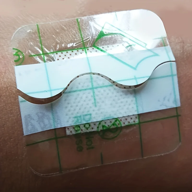 10/25/50/100pcs Waterproof Transparent Stickers - Disposable & Square Shaped