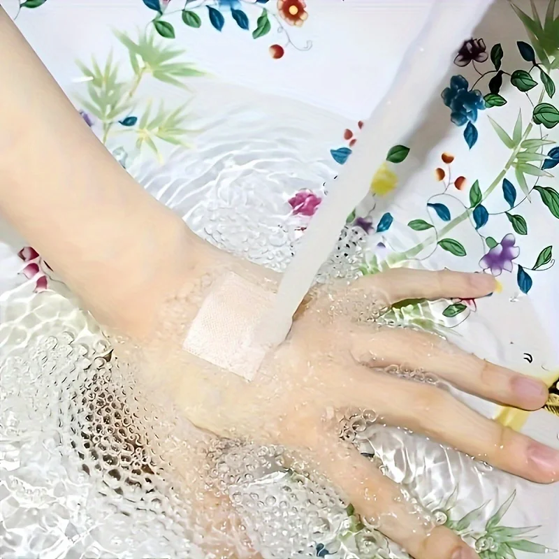 10/25/50/100pcs Waterproof Transparent Stickers - Disposable & Square Shaped