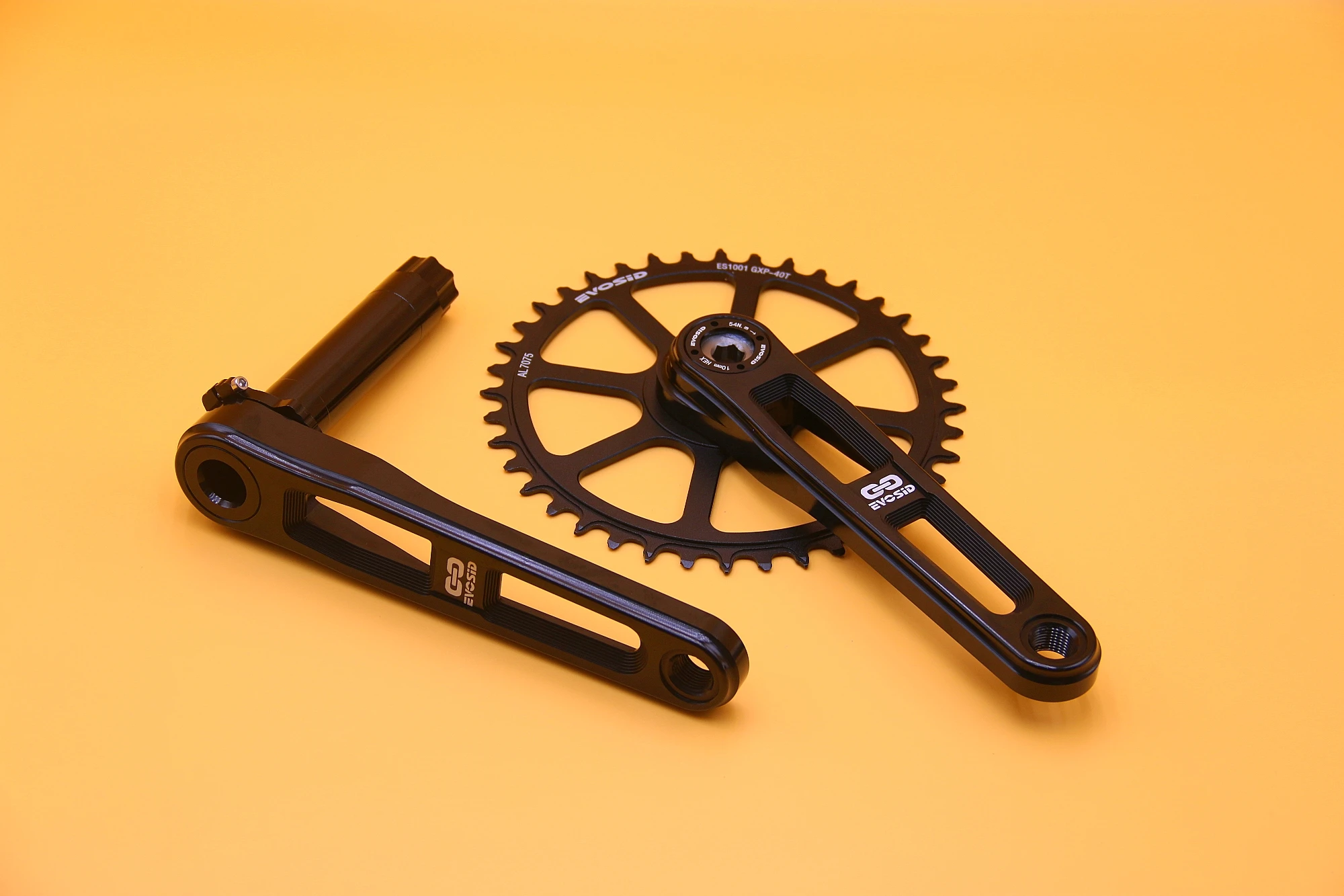 EVOSID 160/165/170mm Road Bike Crankset Ultralight SR 3Nails Direct Mount CNC Hollow Tech Crank 24mm Axis With Bracket