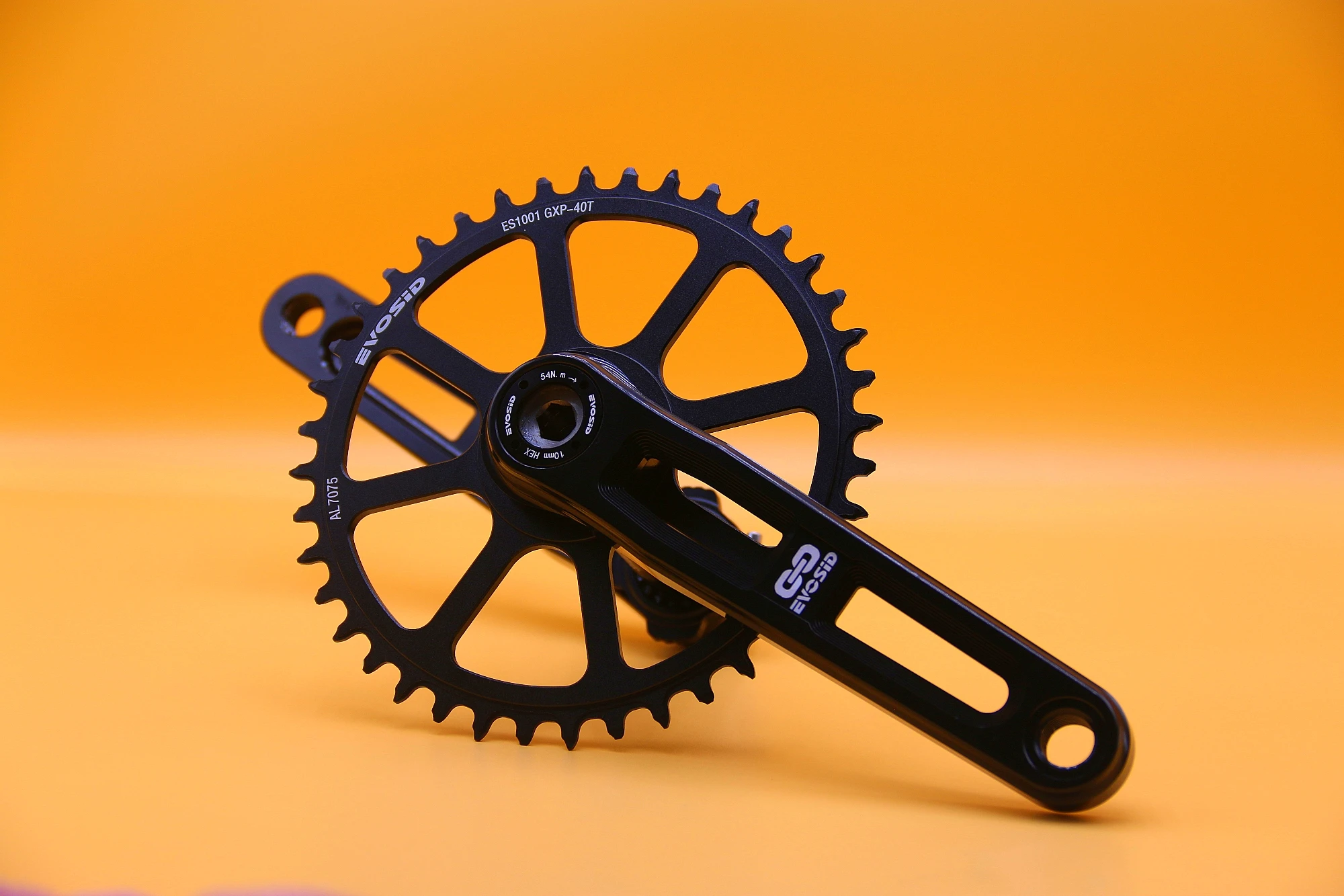 EVOSID 160/165/170mm Road Bike Crankset Ultralight SR 3Nails Direct Mount CNC Hollow Tech Crank 24mm Axis With Bracket