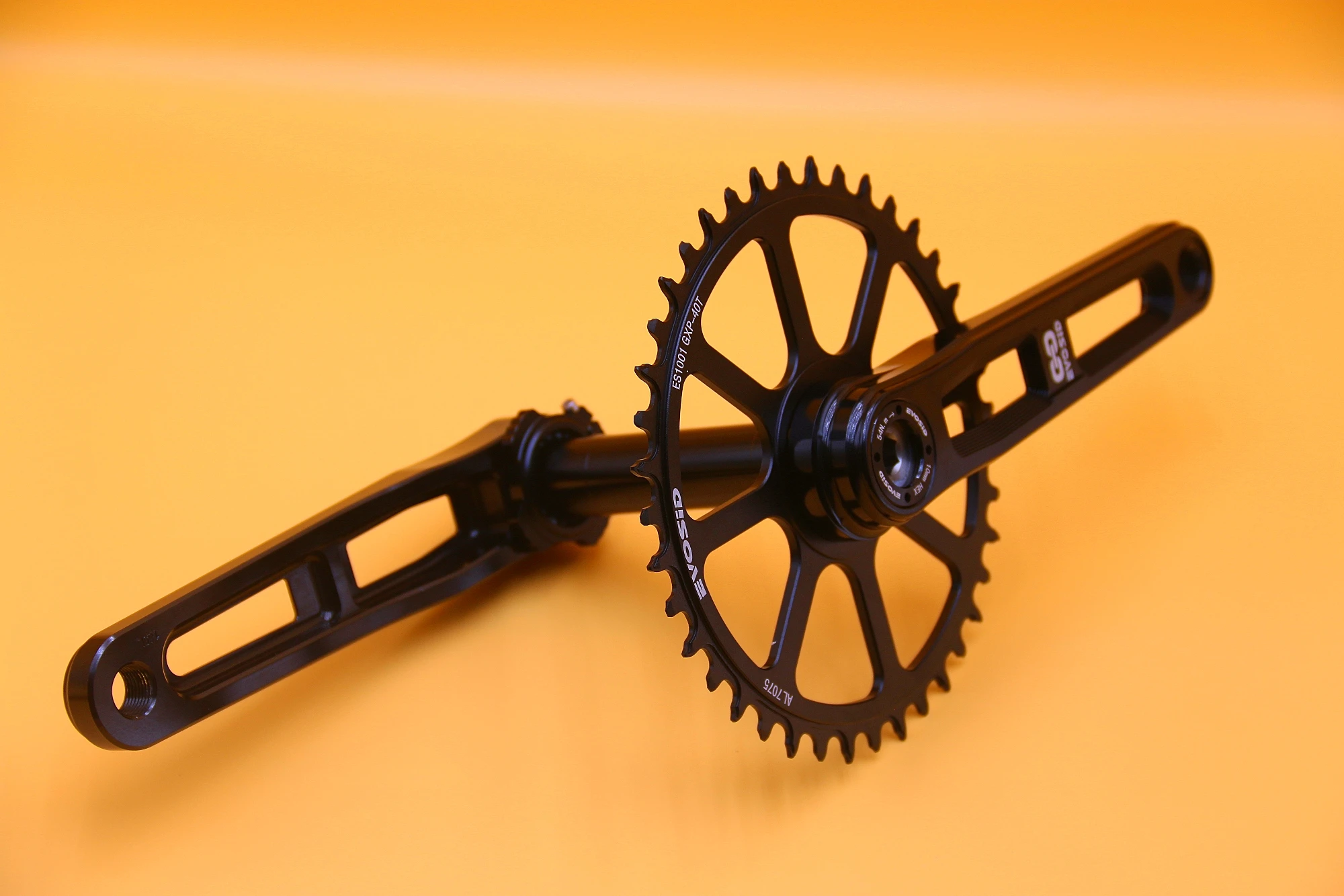 EVOSID 160/165/170mm Road Bike Crankset Ultralight SR 3Nails Direct Mount CNC Hollow Tech Crank 24mm Axis With Bracket