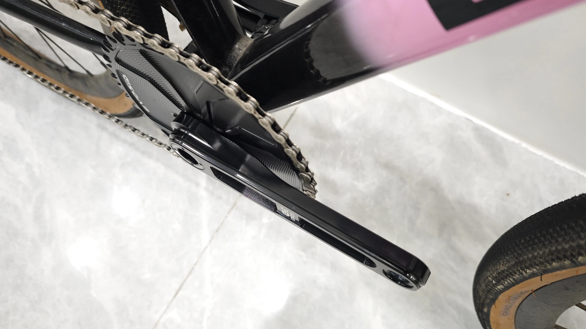 EVOSID 160/165/170mm Road Bike Crankset Ultralight SR 3Nails Direct Mount CNC Hollow Tech Crank 24mm Axis With Bracket