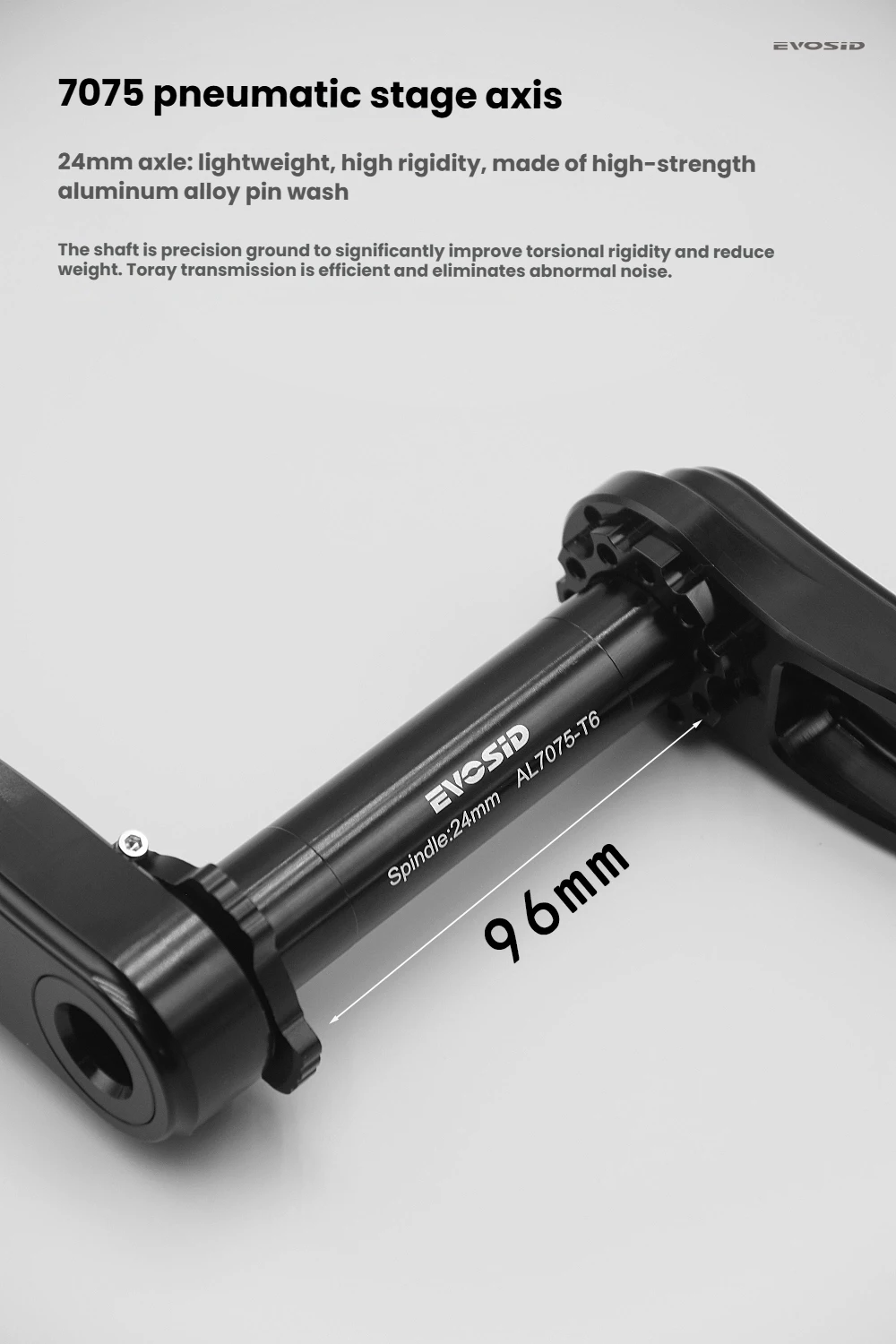 EVOSID 160/165/170mm Road Bike Crankset Ultralight SR 3Nails Direct Mount CNC Hollow Tech Crank 24mm Axis With Bracket
