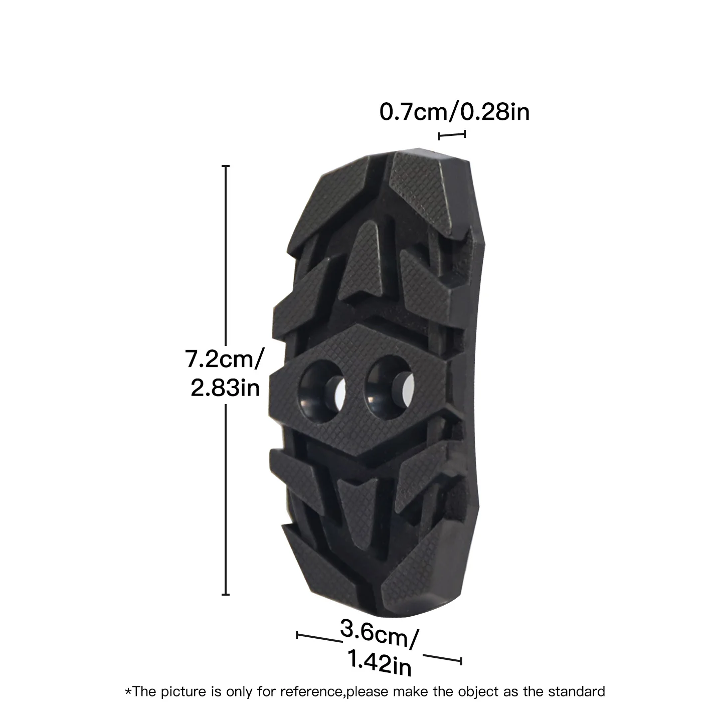 RRSKIT Mountain Bike Lock Shoe Cleat To Flat Pedal Converter Cover For Shimano/Specialized/Trek And Most MTB Bike Lock Shoes