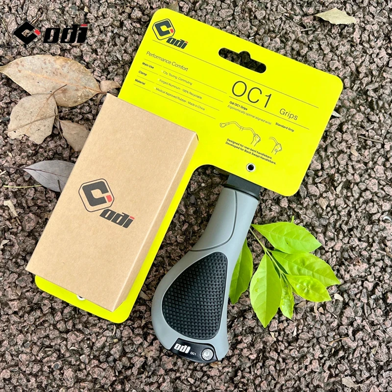 ODI OC1 Bicycle Grips 22.2mm Large Pad Bike Handlebar Cover MTB Anti-Slip Grips Ergonomic Cycling Rubber Ball Handle Accessories