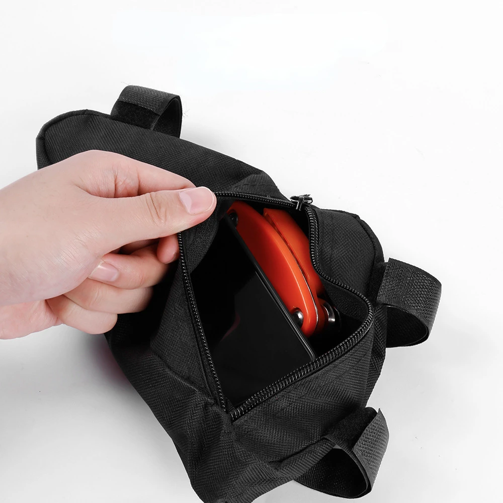 Mountain Bike Bag Triangle Waterproof Cycling Bag Front Tube Frame Bag Bicycle Accessories