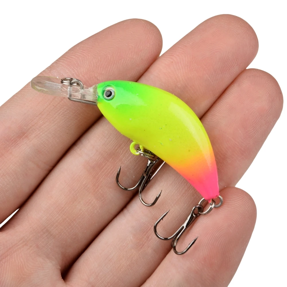 1Pcs Minnow Fishing Lures 4g 5cm Wobbler Slow Sinking Artificial Plastic Hard Bait Crankbait For Bass Pike Pesca Fishing Tackle