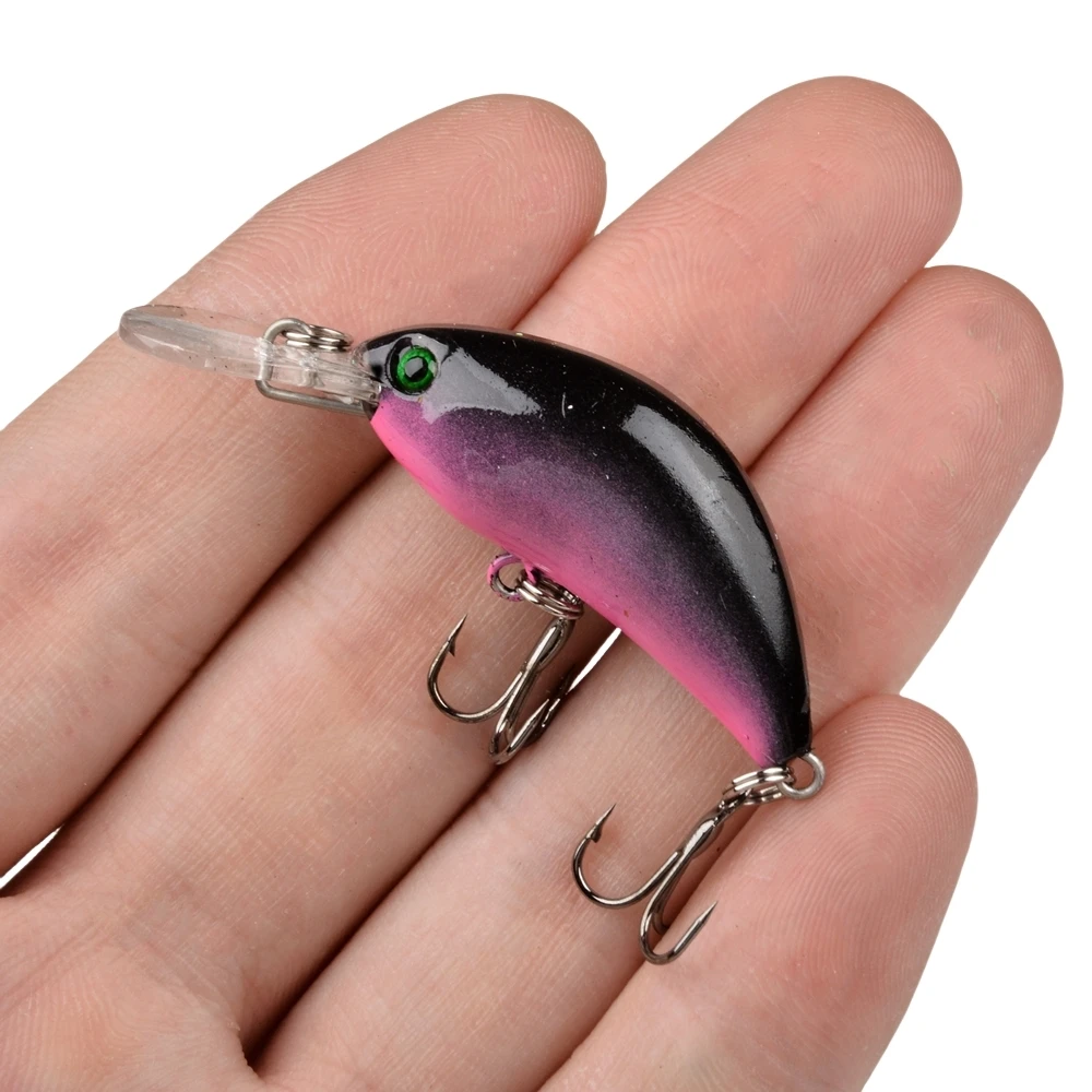 1Pcs Minnow Fishing Lures 4g 5cm Wobbler Slow Sinking Artificial Plastic Hard Bait Crankbait For Bass Pike Pesca Fishing Tackle