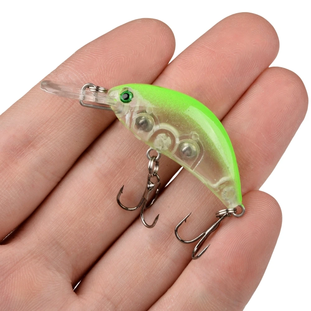 1Pcs Minnow Fishing Lures 4g 5cm Wobbler Slow Sinking Artificial Plastic Hard Bait Crankbait For Bass Pike Pesca Fishing Tackle
