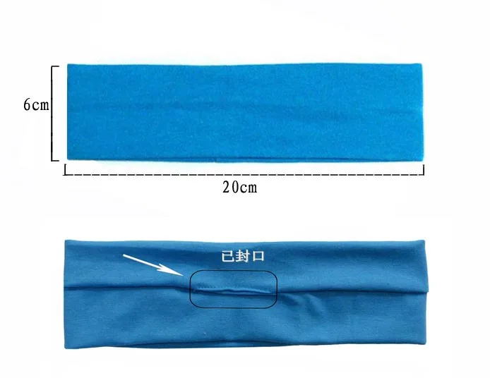 Cotton Elastic Children's Headband Girls and Boys Sweat Absorbing Sports Headband Teens Anti Sweat Hair Bands Athletic Headwear