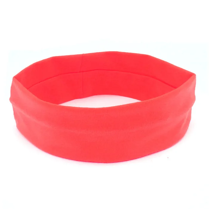 Cotton Elastic Children's Headband Girls and Boys Sweat Absorbing Sports Headband Teens Anti Sweat Hair Bands Athletic Headwear