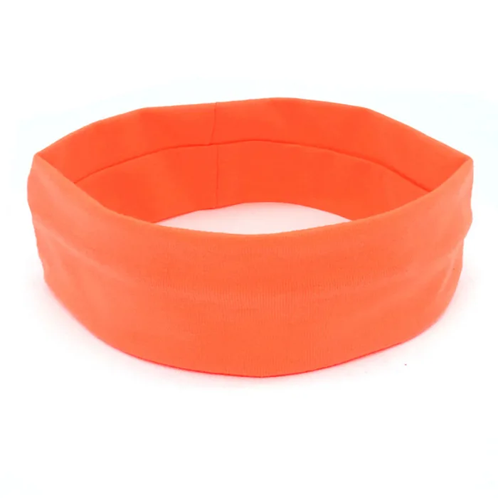 Cotton Elastic Children's Headband Girls and Boys Sweat Absorbing Sports Headband Teens Anti Sweat Hair Bands Athletic Headwear