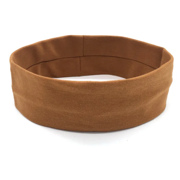 Cotton Elastic Children's Headband Girls and Boys Sweat Absorbing Sports Headband Teens Anti Sweat Hair Bands Athletic Headwear