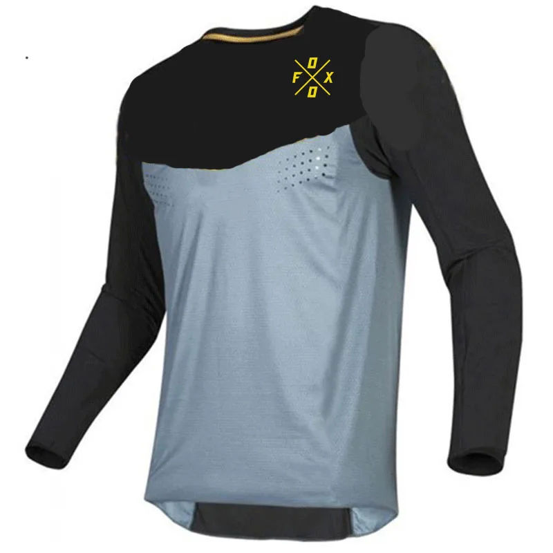 2020 Motochross Mountain Enduro Bike Clothing Moto Downhill T-shirt Ranger Foxo Men's Bike Jersey Mountain Bike Shirt BMX
