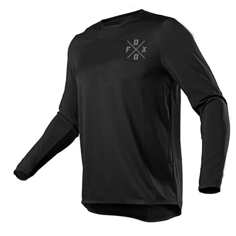 2020 Motochross Mountain Enduro Bike Clothing Moto Downhill T-shirt Ranger Foxo Men's Bike Jersey Mountain Bike Shirt BMX