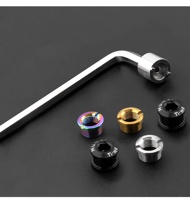 MUQZI Chainring Bolts Nut Wrench crank Screw Removal Install Tools MTB Road Folding Bike Chainwheel Tool