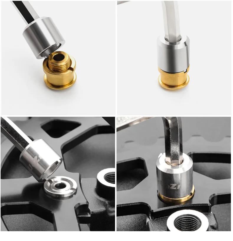 MUQZI Chainring Bolts Nut Wrench crank Screw Removal Install Tools MTB Road Folding Bike Chainwheel Tool