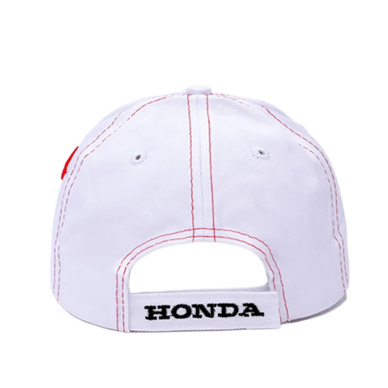 HONDA Baseball Hat 2-Color Embroidered Baseball Hat Fashion Men's and Women's Spring/Summer Hip Hop Hat Adjustable Sunshade Hat
