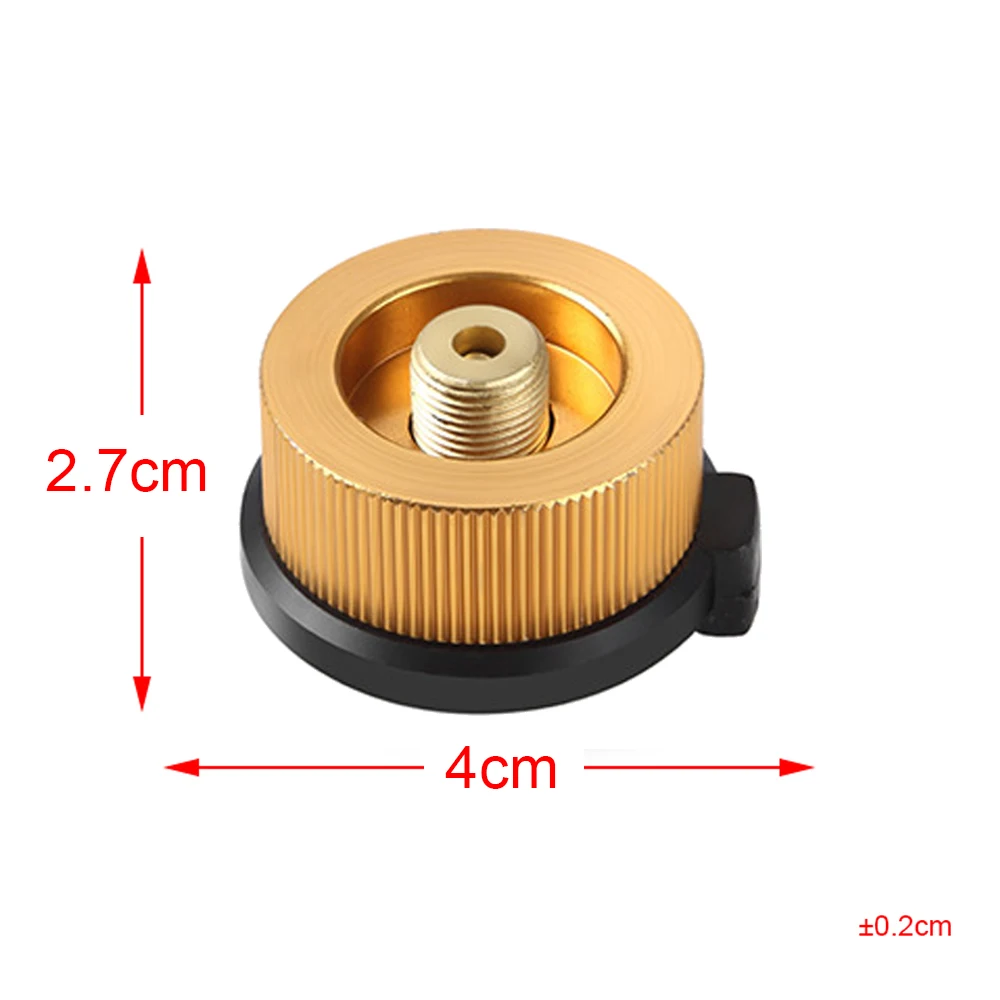 Europe Outdoor Camping Gas Stove Gas Tank Inflation Joint Camping Gas Tank Interconnection Pipe Refill Adapter