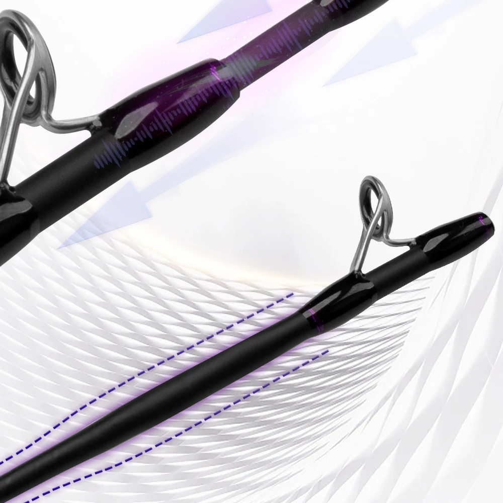 FISHINGFANS QINGXIU FUJI ALCONITE Guide UL ML Travel Portable High Carbon Flexible AA Cork Handle 1-6g 7-14g 6-12lb Fishing Rods