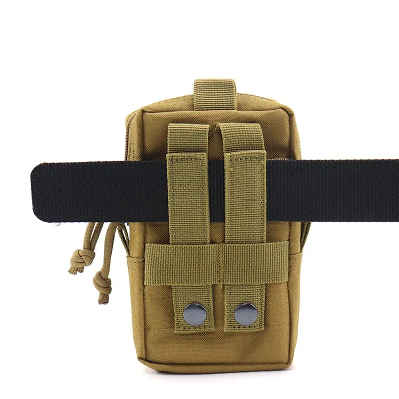 1000D Molle Pouch Waist Bag Outdoor Men EDC Tool Bag Vest Pack Purse Mobile Phone Case Hunting Compact Bag New