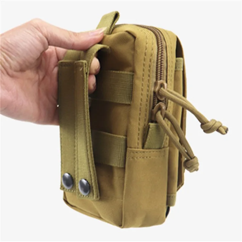 1000D Molle Pouch Waist Bag Outdoor Men EDC Tool Bag Vest Pack Purse Mobile Phone Case Hunting Compact Bag New