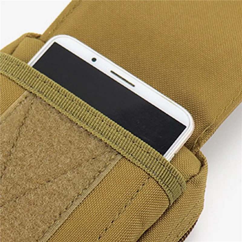 1000D Molle Pouch Waist Bag Outdoor Men EDC Tool Bag Vest Pack Purse Mobile Phone Case Hunting Compact Bag New