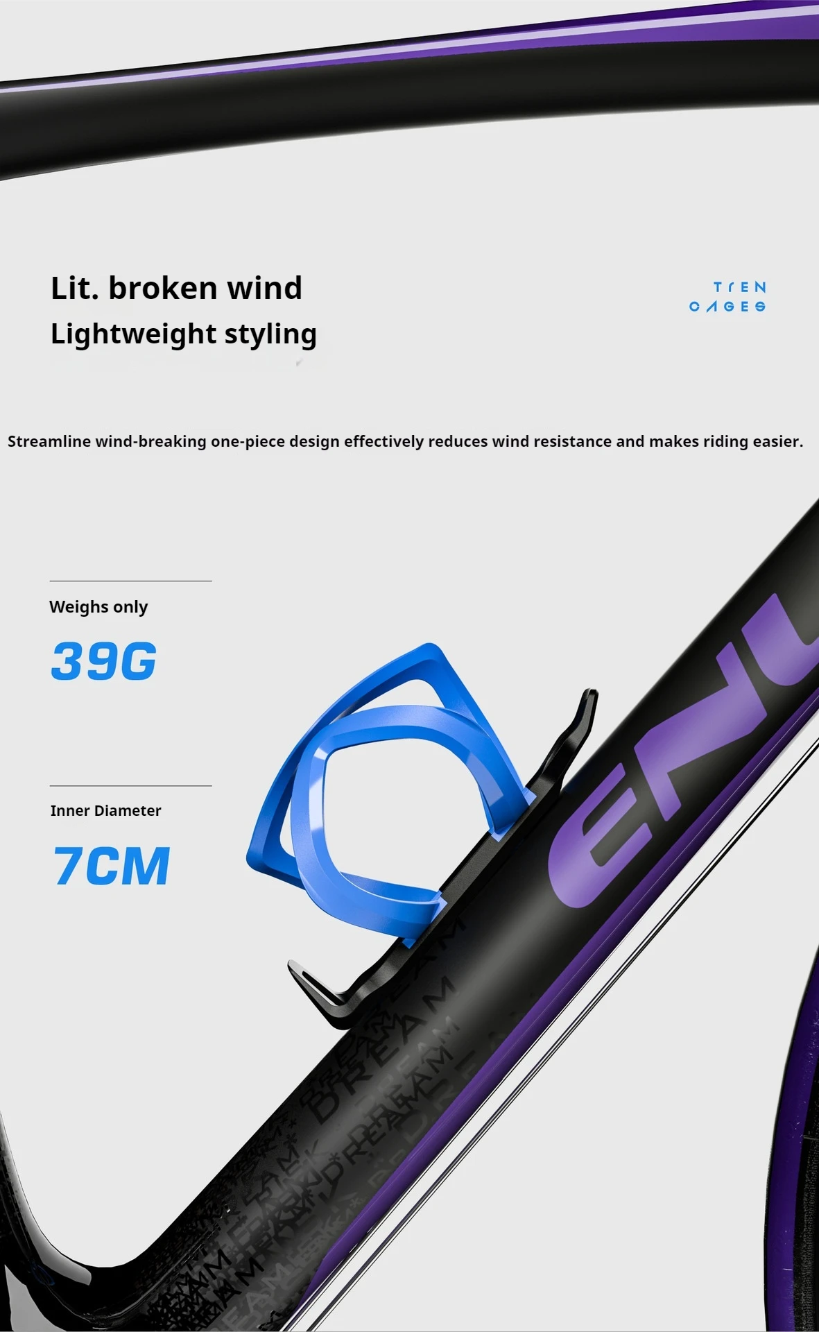 ENLEE Bicycle Bottle Holder Ultralight MTB Road Bike Water Bottle Cages Cycling Bottle Rack Bracket Bicycle Accessories