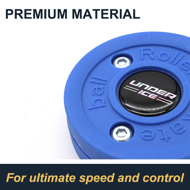 UICE Hockey Puck Hockey Sticks Training Puck Plastic Ice Hockey Puck Reusable Ice Training Equipment