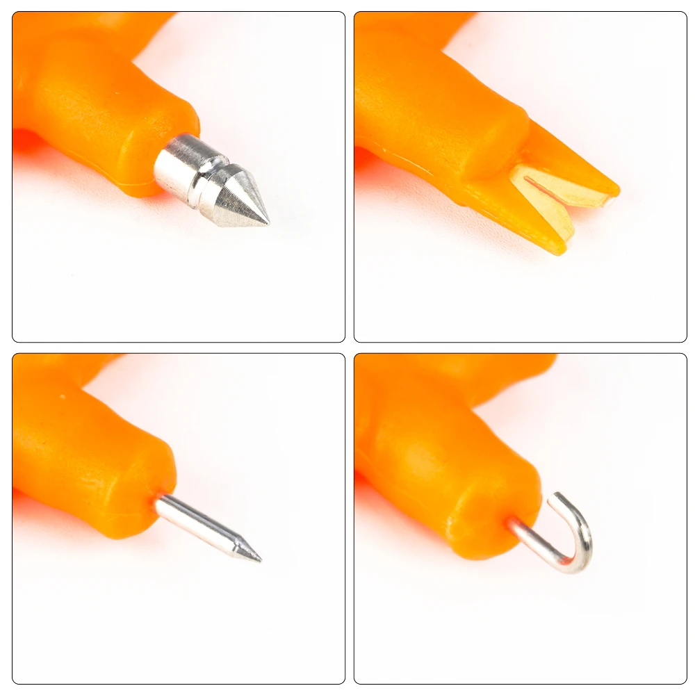 Carp Fishing 4 in 1 Coated Braid Stripper Rig Tool Puller Line Tool Multi-purpose Portable Knotter Tool Fishing Accessories