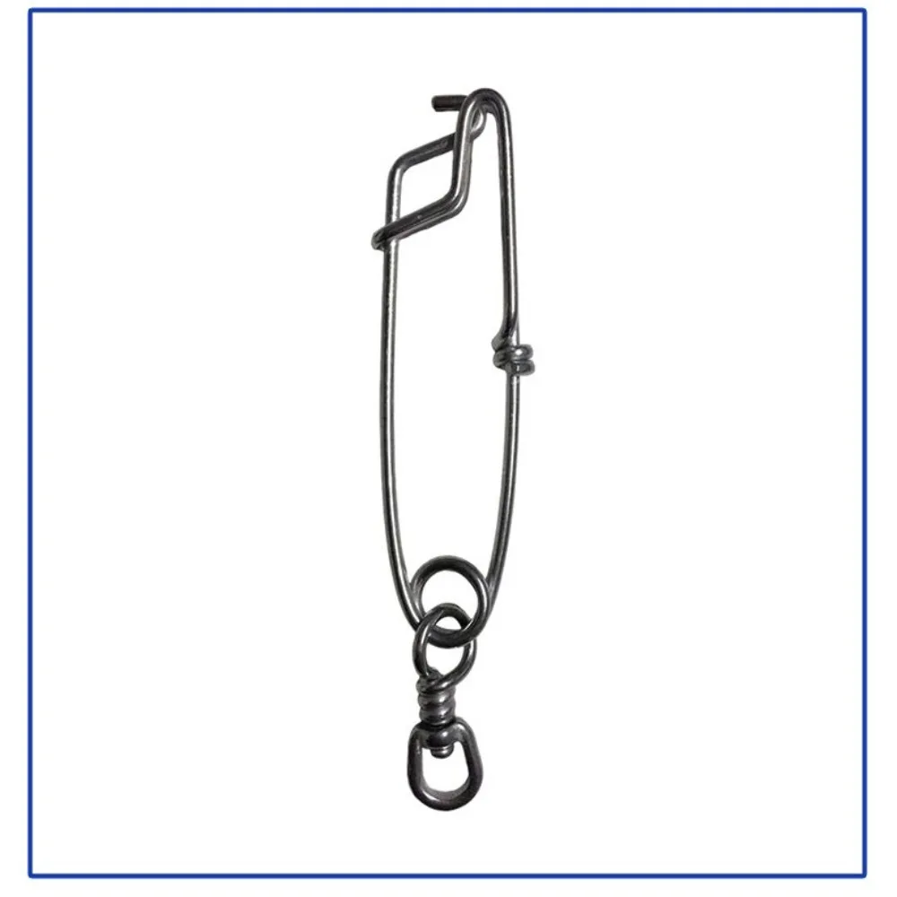 2PCS/Lot Stainless Steel Tuna Fishing Clip Snap with B.L Swivel for Spearfishing Long Line Fishing Accessories Fishing Tools