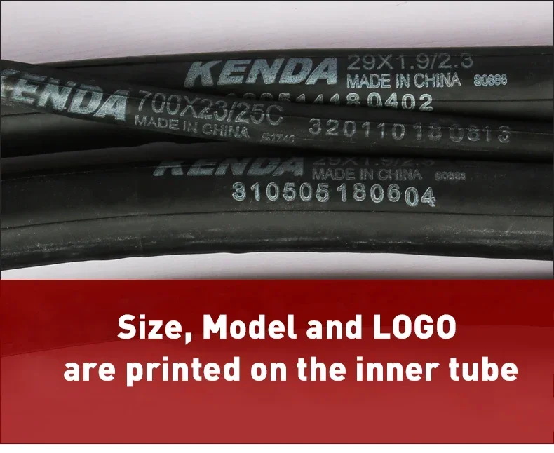 2PCS KENDA Bicycle Inner Tube 20/26/27.5/29/700c/23C Schrader Presta Butyl Rubber MTB Road Bike Tube Inner Tyre Bicycle Parts