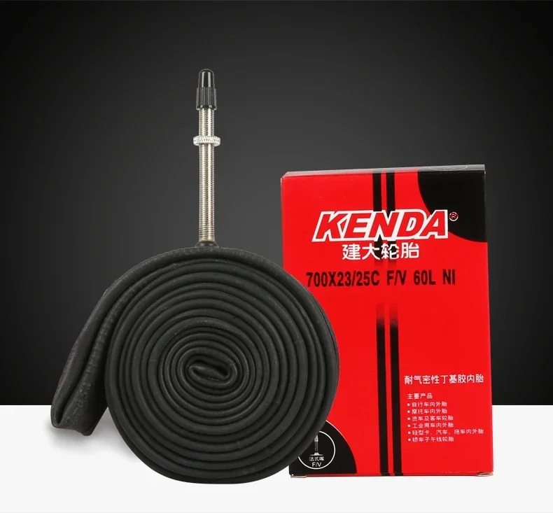 2PCS KENDA Bicycle Inner Tube 20/26/27.5/29/700c/23C Schrader Presta Butyl Rubber MTB Road Bike Tube Inner Tyre Bicycle Parts