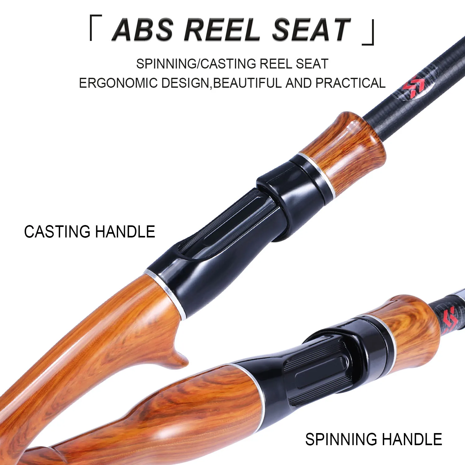 Sougayilang Telescopic Fishing Rod 1.6M Spinning Casting Role Lightweight Portable And Durable Cork Handle Travel Fishing Rod