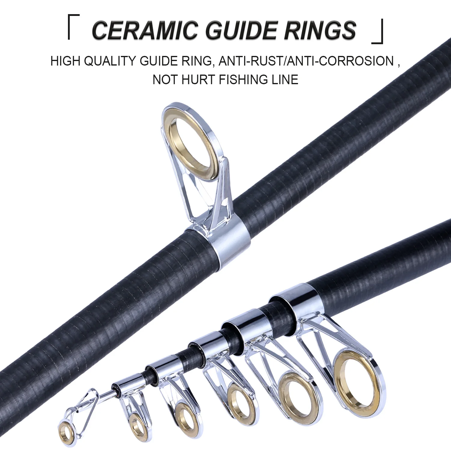 Sougayilang Telescopic Fishing Rod 1.6M Spinning Casting Role Lightweight Portable And Durable Cork Handle Travel Fishing Rod