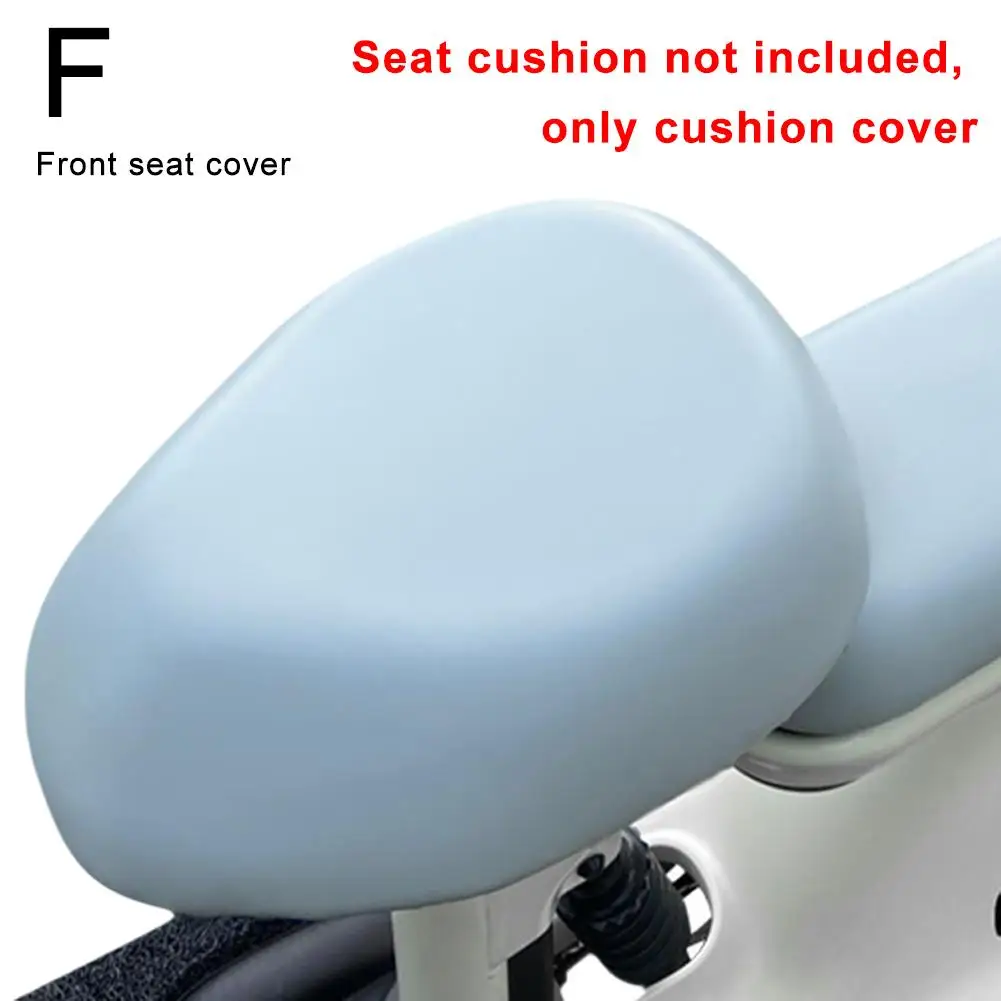 Universal Electric Vehicle Seat Cushion Cover Waterproof Seat Back Protector Waterproof Sunscreen Heat Insulation Bicycle