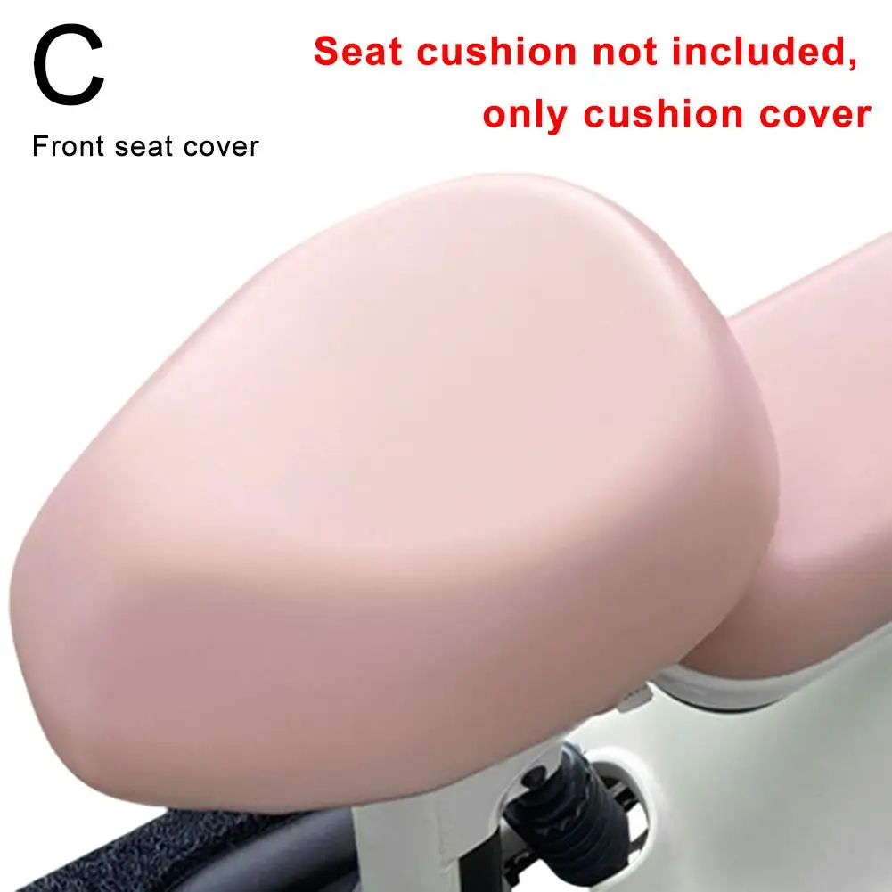 Universal Electric Vehicle Seat Cushion Cover Waterproof Seat Back Protector Waterproof Sunscreen Heat Insulation Bicycle