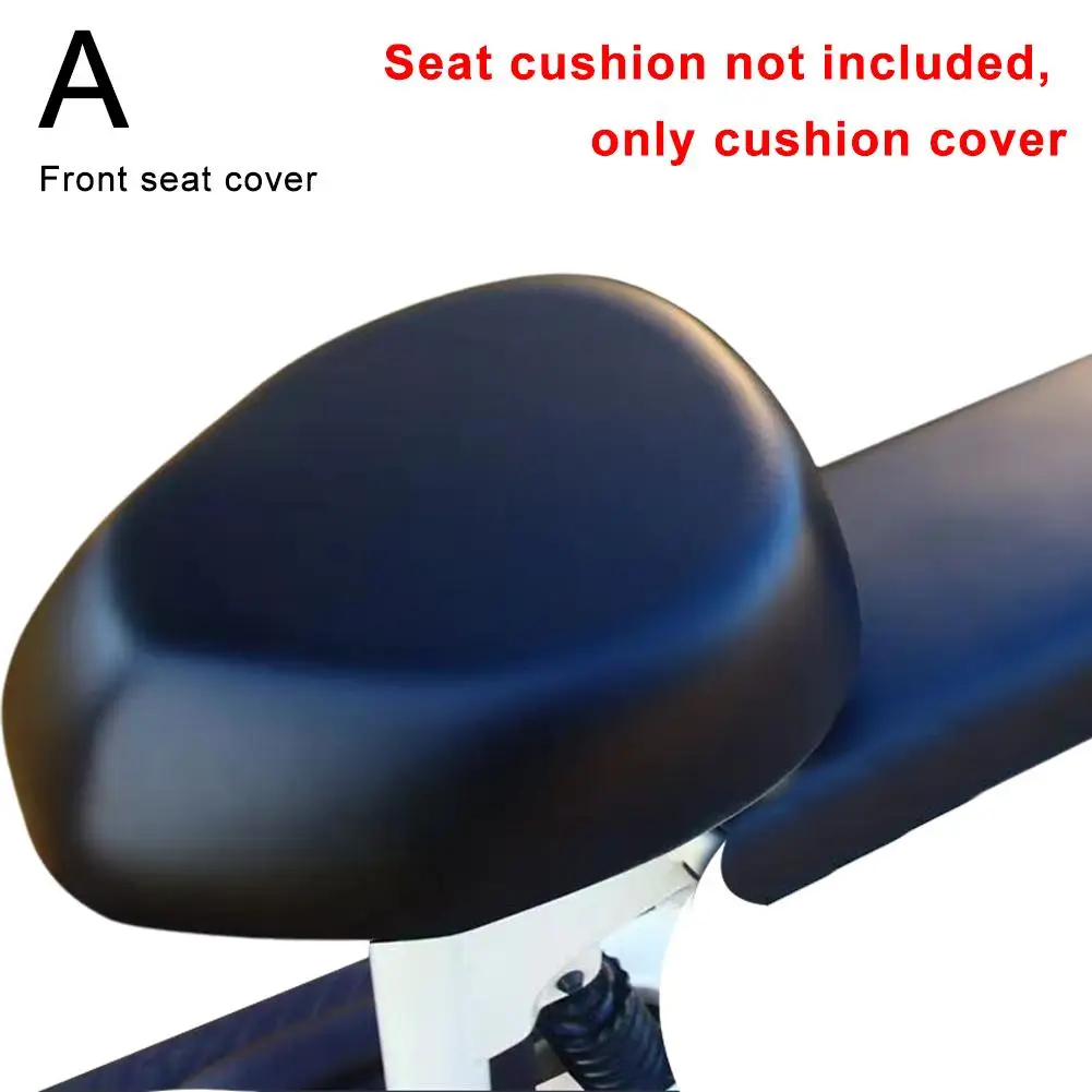 Universal Electric Vehicle Seat Cushion Cover Waterproof Seat Back Protector Waterproof Sunscreen Heat Insulation Bicycle